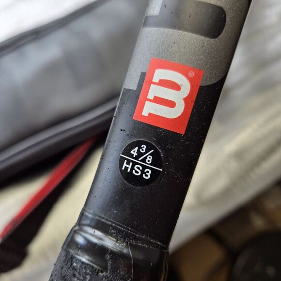 Wilson Hammer H4 Carbon‎ Matrix 113 Tennis Racquet - 4 3/8" Grip - With Case - Picture 8 of 11